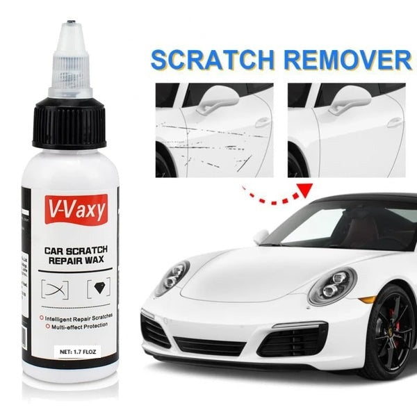 Car scratch repair wax 50 ml | Removes light scratches, swirl marks &amp; oxidation | Polishes + protective layer for lasting shine