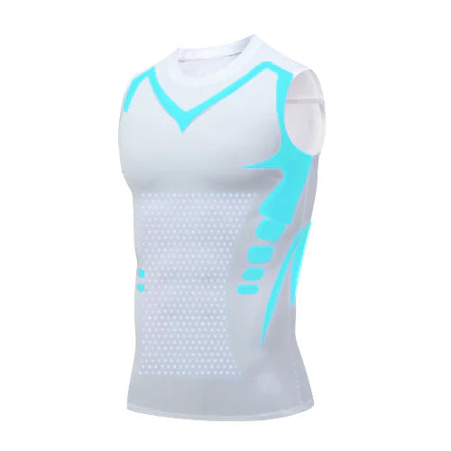 Kompressionsweste Herren | Formend für Brust &amp; Bauch, nahtlos und atmungsaktiv unter Kleidung