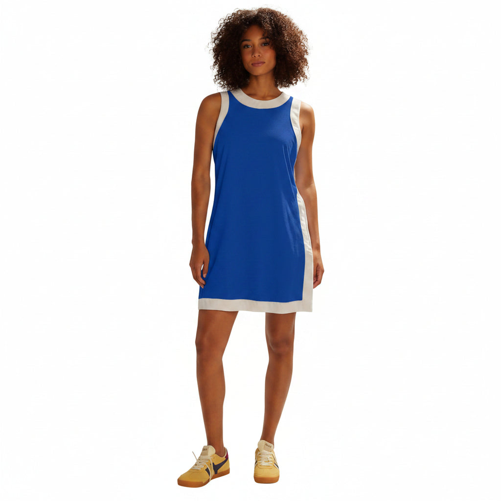Damen Zweiteiler mit Shorts | Colorblock Lounge-Set aus atmungsaktivem Stoff | Lockeres Sommer-Outfit für Freizeit &amp; Urlaub