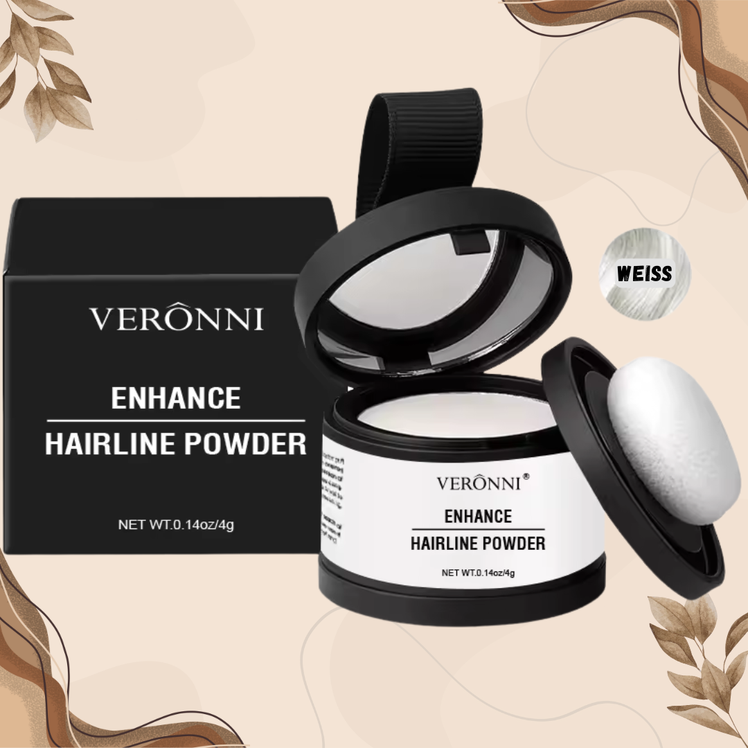 Schattenpulver | Haaransatz &amp; Augenbrauen auffüllen | Wasserfest &amp; Langanhaltend