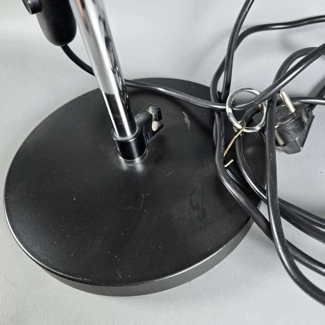 Tischlampe 70 cm | Höhenverstellbare Schreibtischlampe aus Metall mit schwenkbarem Lampenschirm