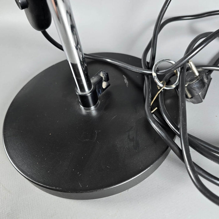 Tischlampe 70 cm | Höhenverstellbare Schreibtischlampe aus Metall mit schwenkbarem Lampenschirm