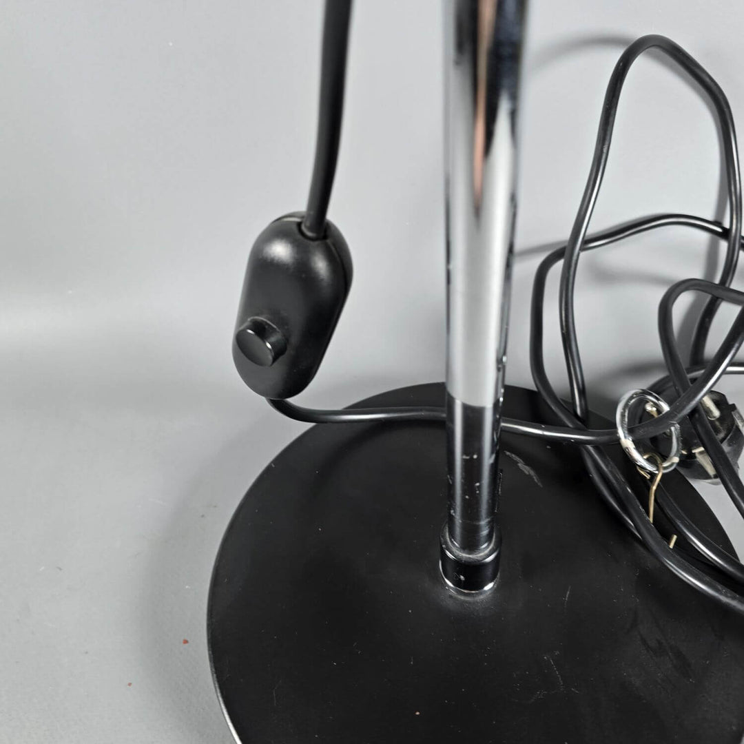 Tischlampe 70 cm | Höhenverstellbare Schreibtischlampe aus Metall mit schwenkbarem Lampenschirm