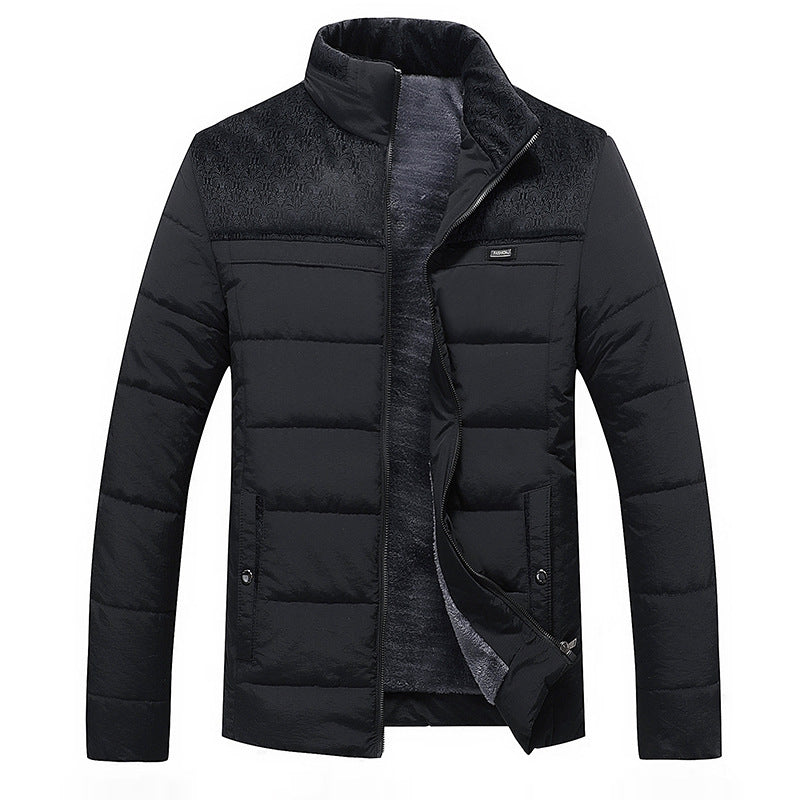 Herren Winterjacke mit isolierender Füllung | Leichte warme Jacke mit strapazierfähigem Außenmaterial für kalte Wintertage