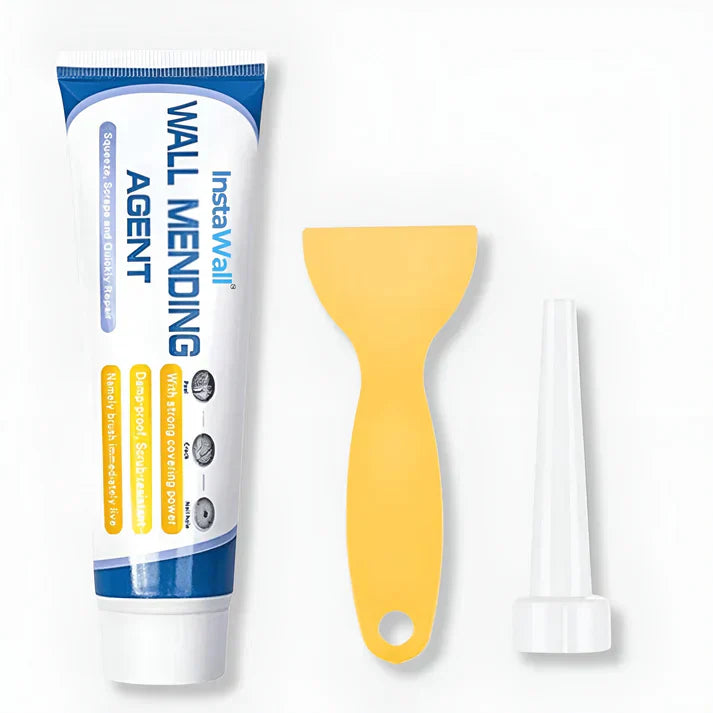 Wand-Reparaturpaste mit Dosierspitze | Trocknet in Minuten für nahtloses Finish | Für Gips, Beton &amp; gestrichene Wände | Sauber aufzutragen