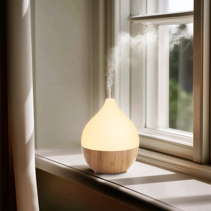 Aroma Diffuser | Mini-Diffuser mit 100 ml Tank, Kaltnebel und Schlafmodus