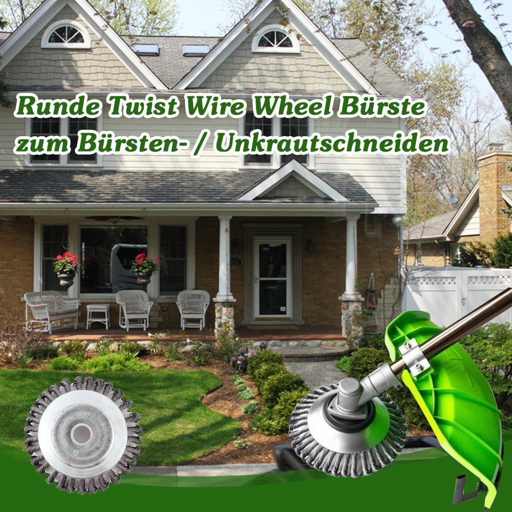 4-in-1 Gartengerät mit 2-Takt-Motor | Rasentrimmer, Heckenschere, Freischneider &amp; Hochentaster | Leistungsstarkes Multitool für Gartenpflege