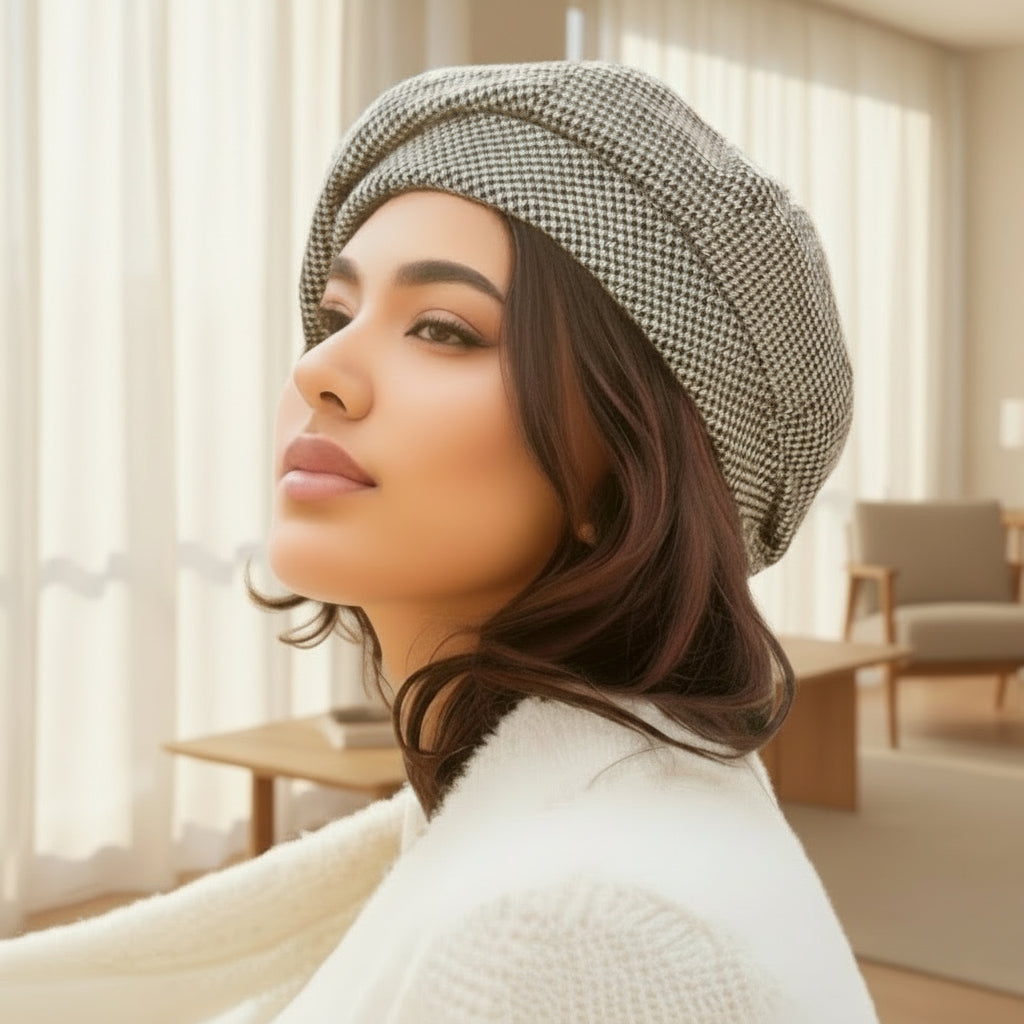 ParisChicCap™ | Elegante Damen Cap | Verstellbare Passform | Baumwoll-Mix | Zeitlos &amp; Vielseitig