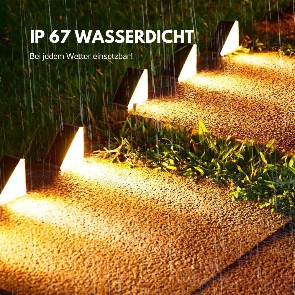 GlowSteps™ - Brighten your nights with these outdoor stair lights!