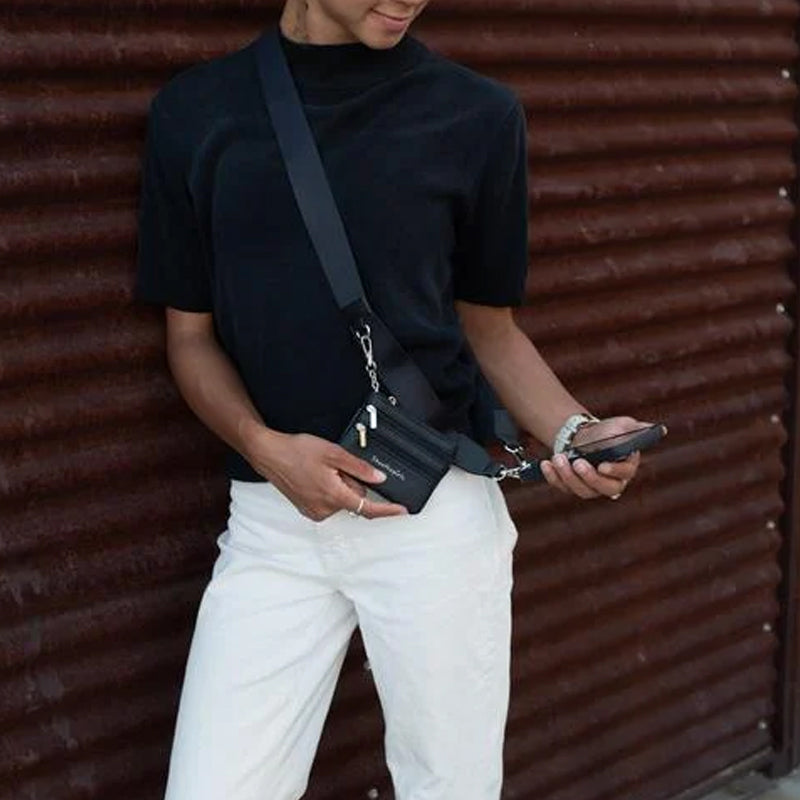 SecureKeyBand™ Phone Strap with Zipper Pocket