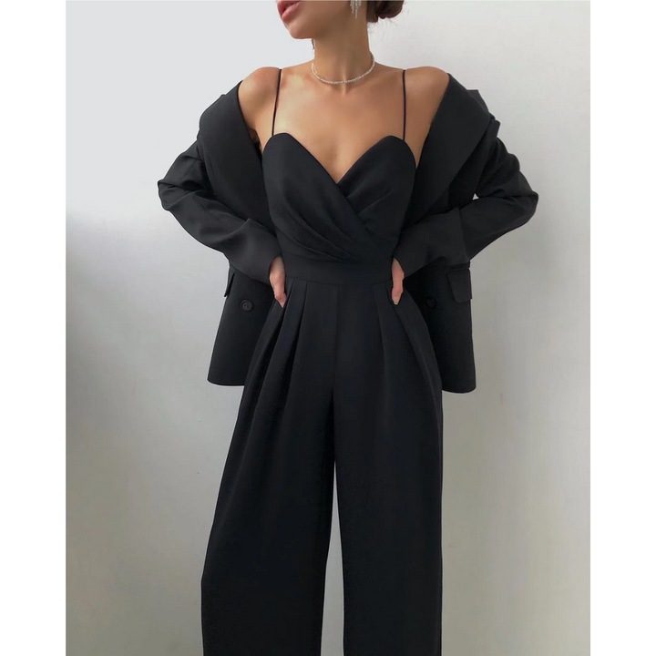 Jumpsuit with wide leg for women | Elegant