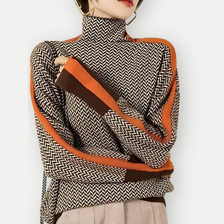 Damen Winterpullover Langarm | Warmer Pullover mit vielseitigem Design für Alltag, Büro und elegante Winteroutfits