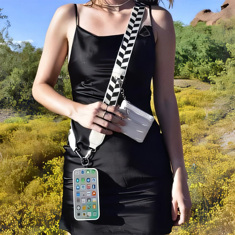 SecureKeyBand™ Phone Strap with Zipper Pocket