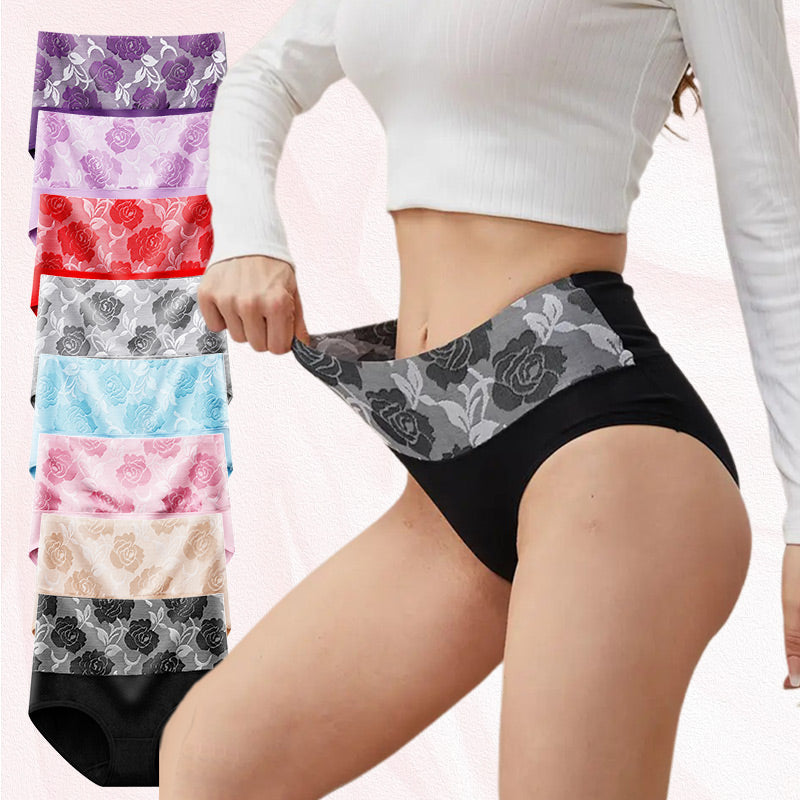 High-Waisted Tummy Control Leak-Proof Panty Slip