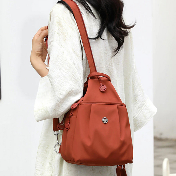 Damen Umhängetasche wasserfest | 2-in-1 Schultertasche &amp; Crossbody Tasche | 5 Fächer für Alltag, Arbeit &amp; Reisen