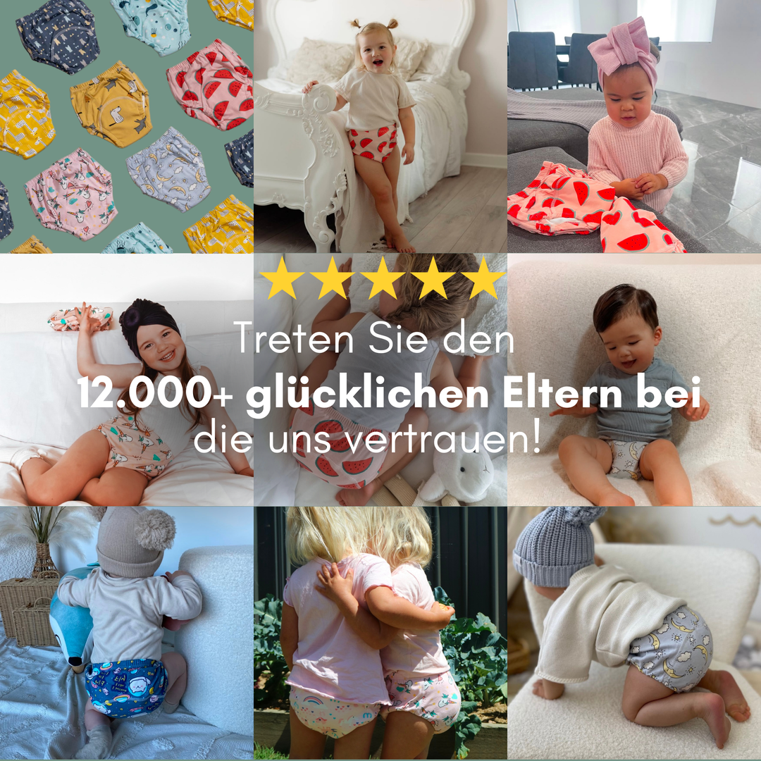 TöpfchenHosen™ Trainingspants | Weich &amp; Auslaufsicher | Fördert selbstständiges Töpfchentraining (1+1 GRATIS)