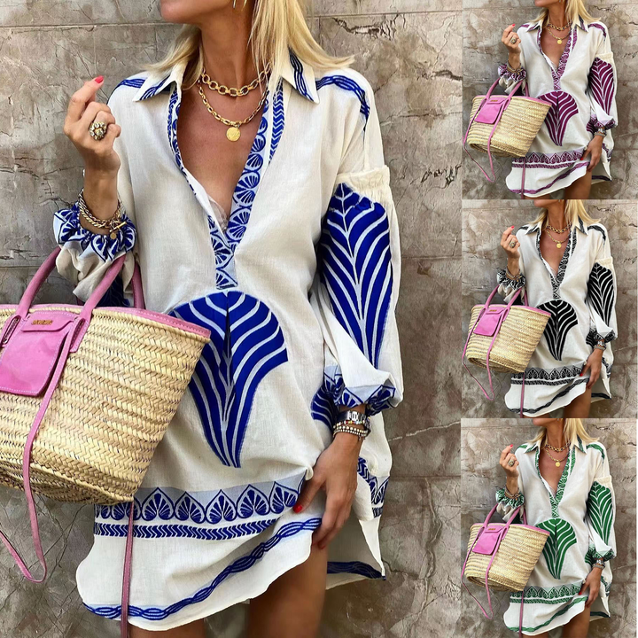 Elegantti ja tyylikäs naisten mekko vintage-tyyliin