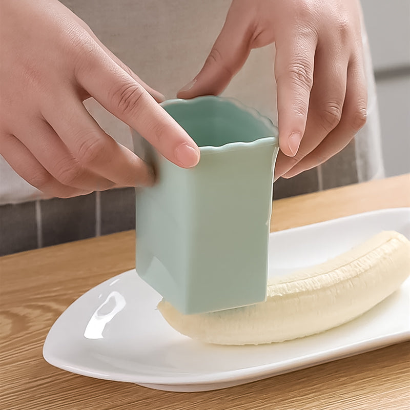 SchnitteBecher™ Lebensmittel mühelos schneiden