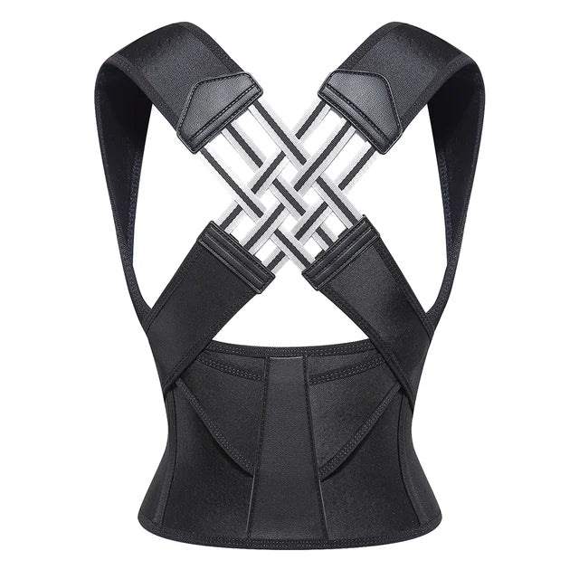 Posture corrector back support | Discreet under clothing &amp; adjustable straps | Supports upright posture, comfortable for everyday use