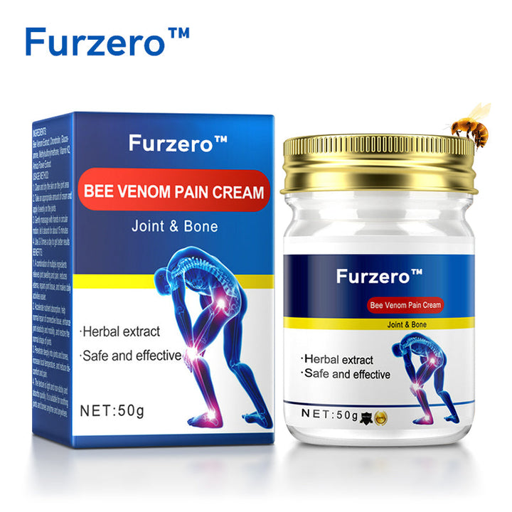 Wärmende Massagecreme mit Bienengift-Extrakt | Für Gelenke &amp; Muskeln nach Belastung | Schnell einziehend, pflegend | Für Alltag &amp; Sport