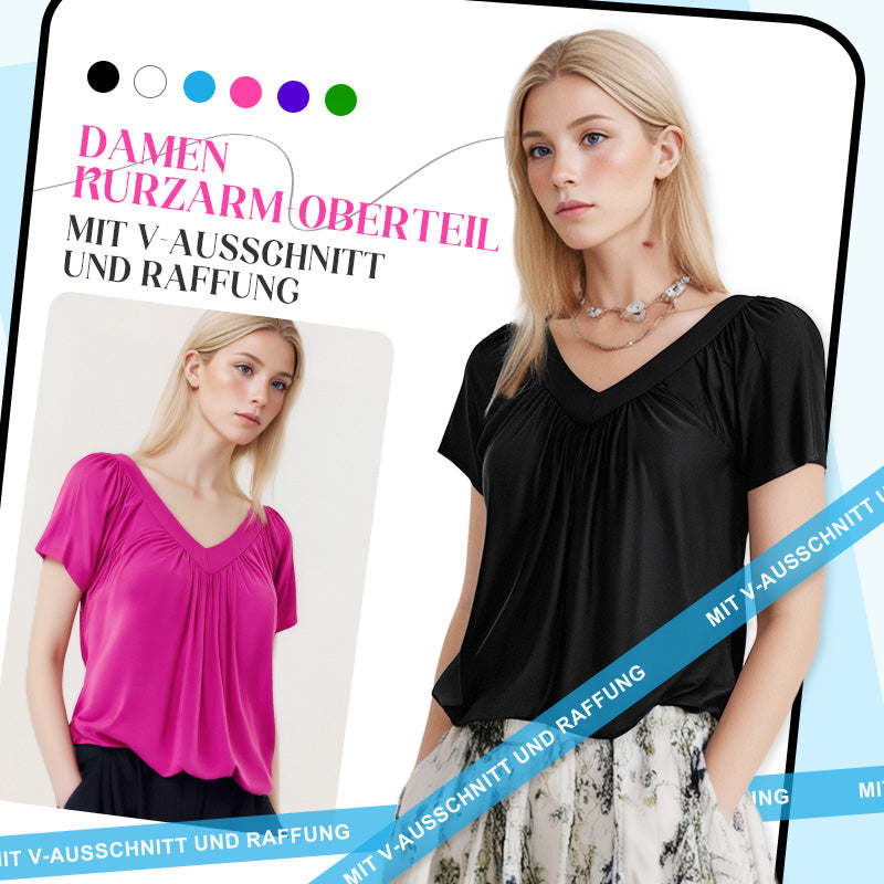 Lisbeth™ Chemisier plissé flatteur
