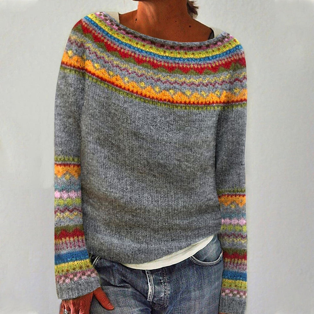 Tanja | Maglione retrò per l’oro dell’autunno