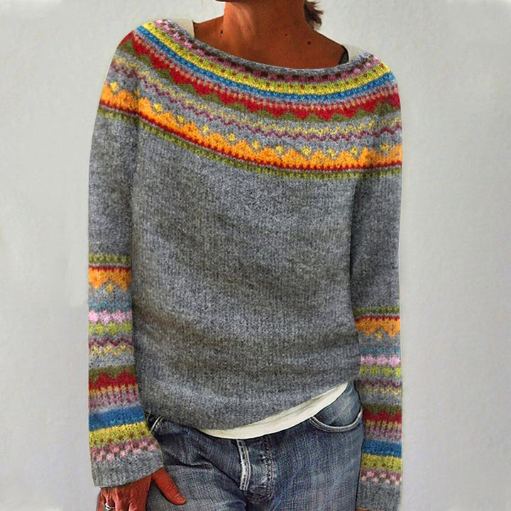 Tanja | Maglione retrò per l’oro dell’autunno
