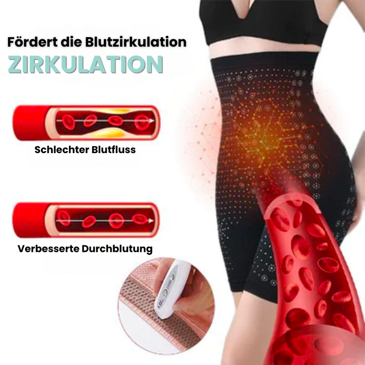 Detox Körperanzug mit Graphenfaser | Wärmezirkulation &amp; Komfort-Passform | Unterstützt Wohlbefinden, Lymphfluss &amp; Silhouette