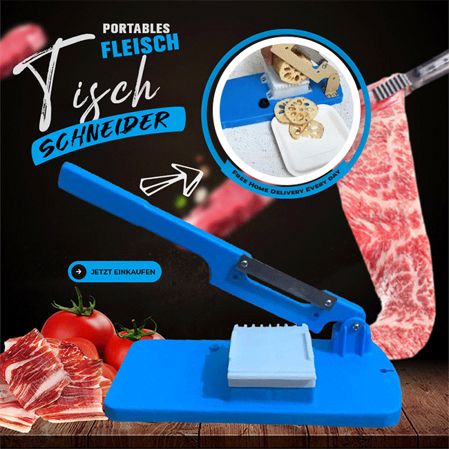 ✨Na obmedzený čas za 19 €✨ Prenosný krájač na mäso