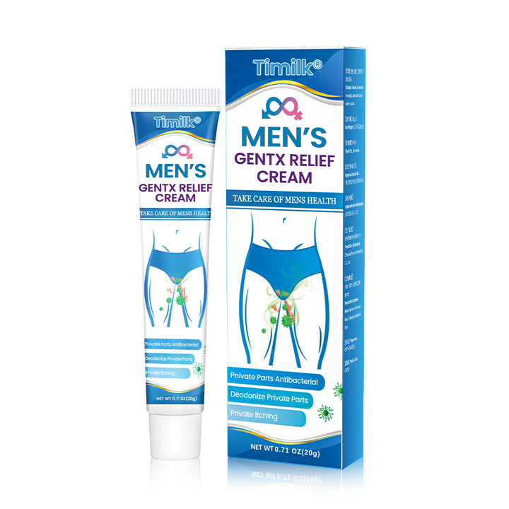 Crème de soin intime pour hommes | Apaise la peau irritée et hydrate | Effet fraîcheur rafraîchissant | Avec extraits de plantes