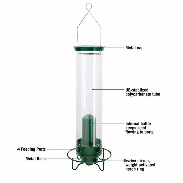 BirdHaven™ Eichhörnchen-sichere Vogelfutterstelle