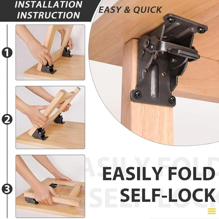 FoldLatch™ Secure folding mechanism