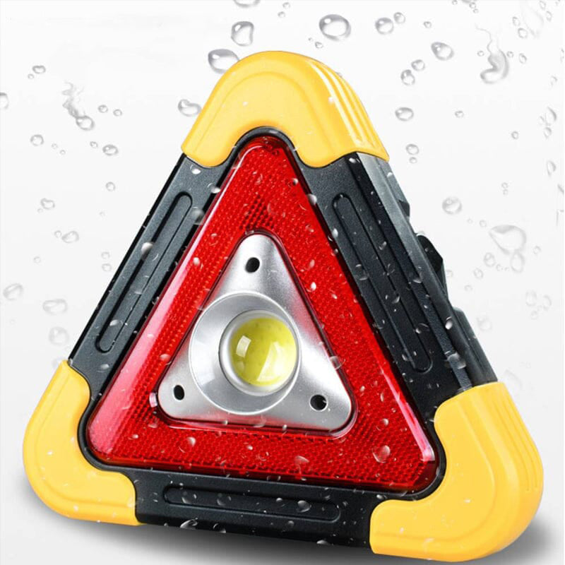 Triangolo di emergenza LED | ricaricabile | power bank da 1800 mAh | 4 modalità di luce