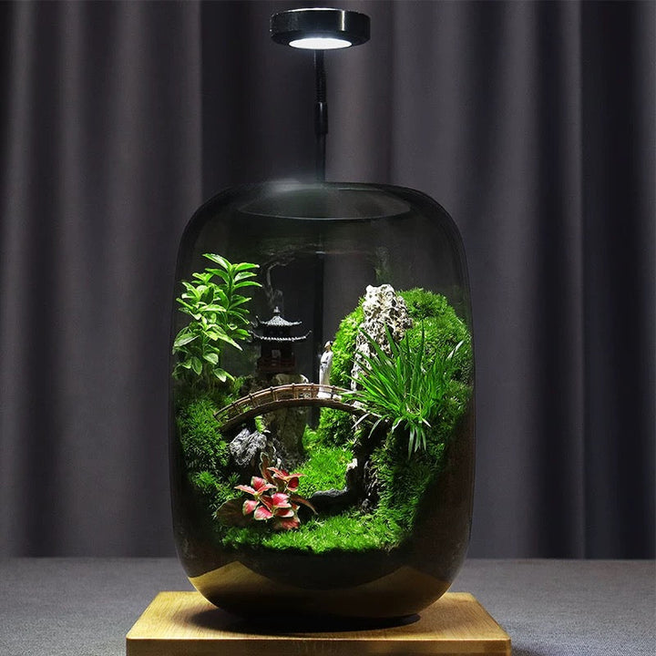 LushVista - Diorama paesaggio di muschio
