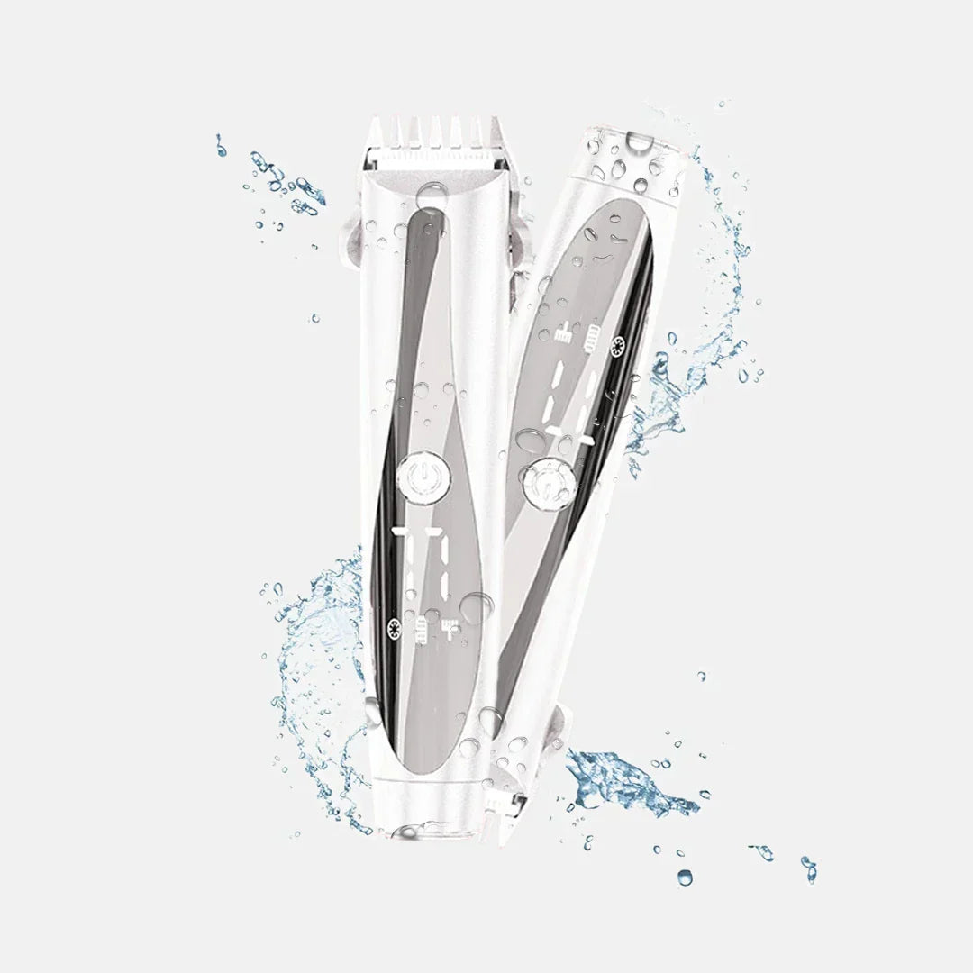 Damen Bikini-Trimmer 2-in-1 | Elektrischer Rasierer für Gesicht &amp; Körper | Schmerzfreie Haarentfernung Nass &amp; Trocken
