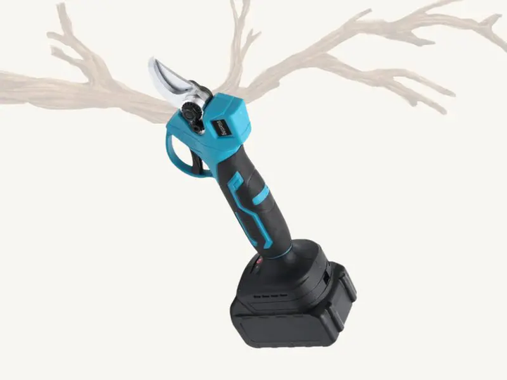 Elektrische Akku-Gartenschere 20V | Astschere mit bürstenlosem Motor &amp; 3 cm Schnittstärke | Akku inklusive