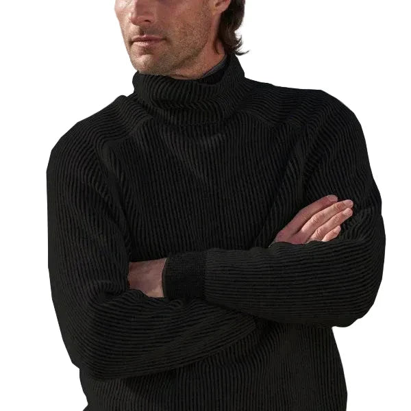 Herren Rollkragenpullover weich und warm | Klassischer Pullover mit angenehmer Haptik in verschiedenen Farben für Alltag und Büro