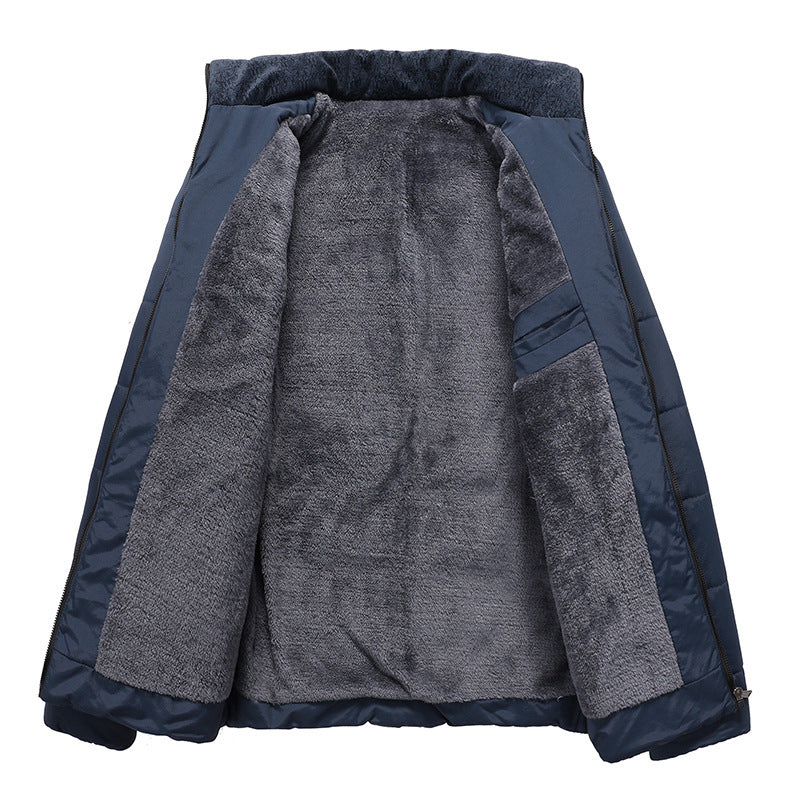 Herren Winterjacke mit isolierender Füllung | Leichte warme Jacke mit strapazierfähigem Außenmaterial für kalte Wintertage