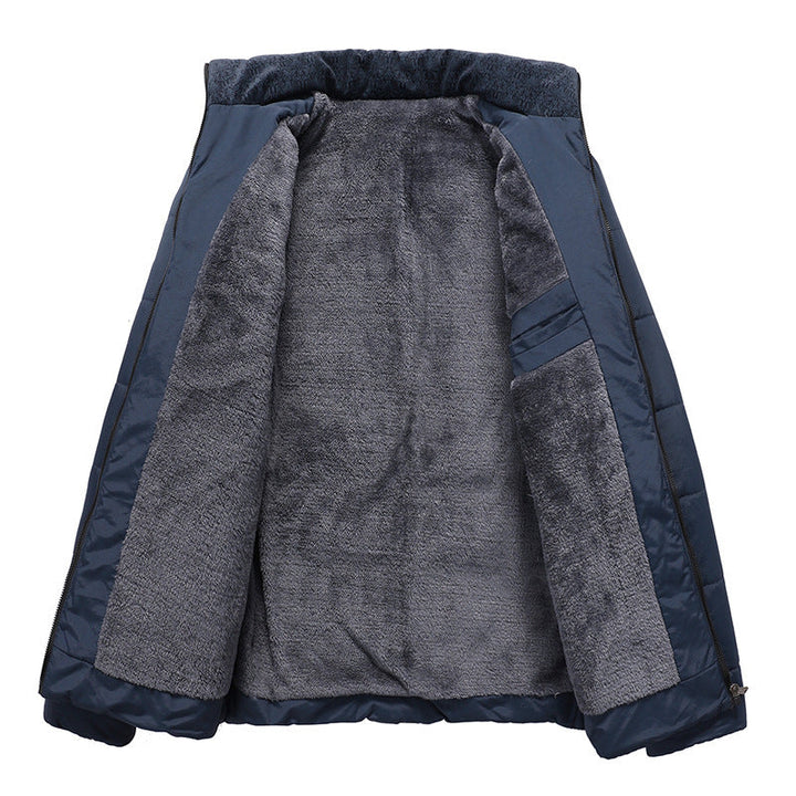 Herren Winterjacke mit isolierender Füllung | Leichte warme Jacke mit strapazierfähigem Außenmaterial für kalte Wintertage