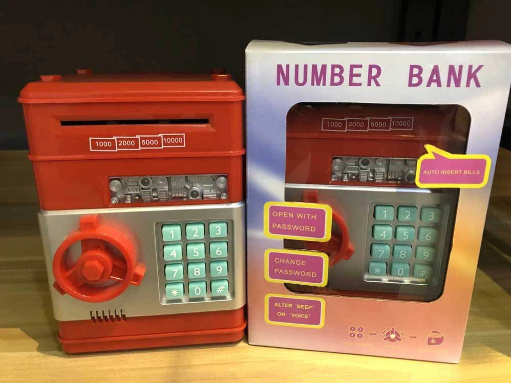 CashVault – Electronic Mini ATM Piggy Bank
