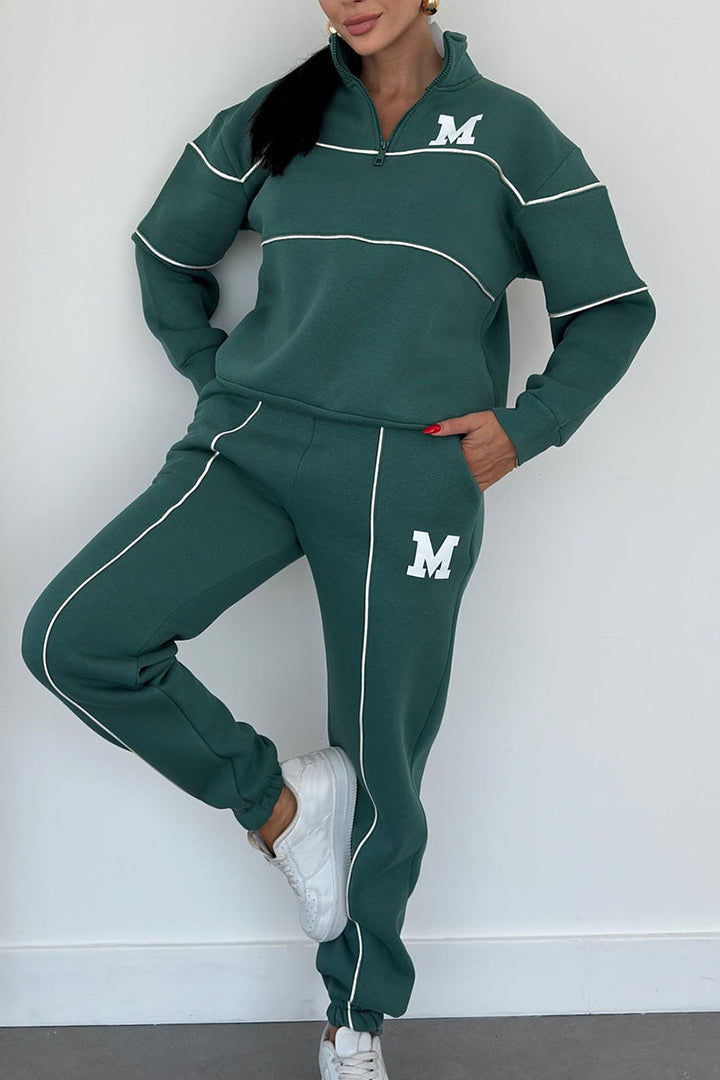 Casual 2-teiliges Set für Damen | Lockeres Oberteil + Shorts/Hose für Sommer | Bequemer Alltags-Look | Größen (nach Auswahl)