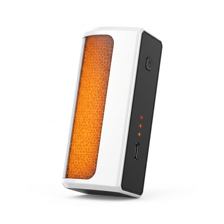 Elektrische Handwärmer | Wiederaufladbares 2er-Set mit Magnetverbindung, 3 Heizstufen, 6000-mAh-Akku und USB-C-Ladefunktion