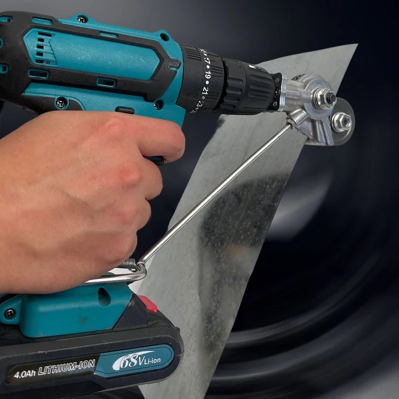 DrillShear – embout électrique de coupe métal pour perceuses