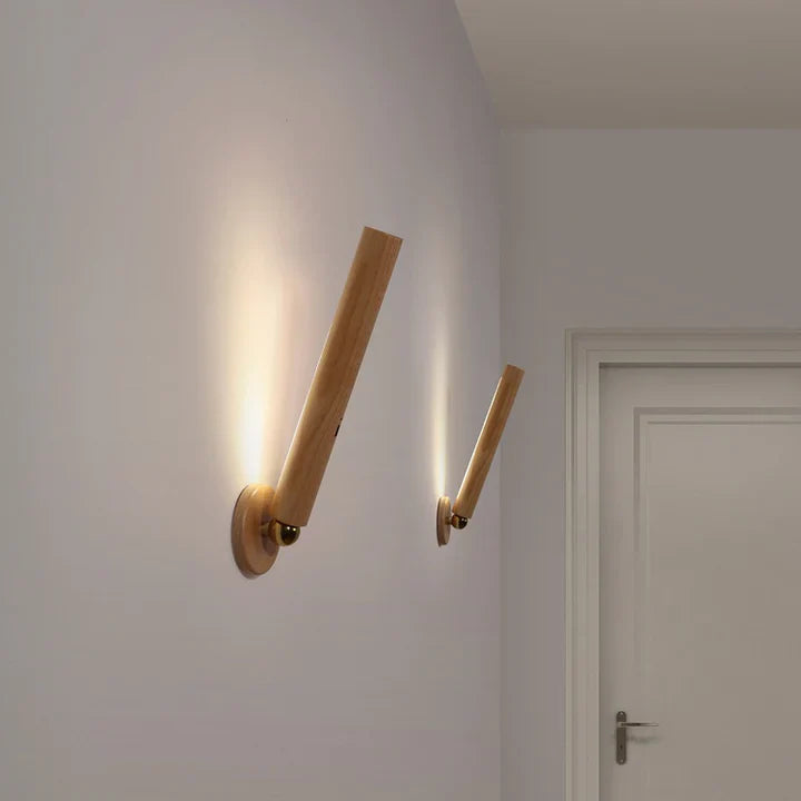 SpinStrahl™ Lampada girevole in legno