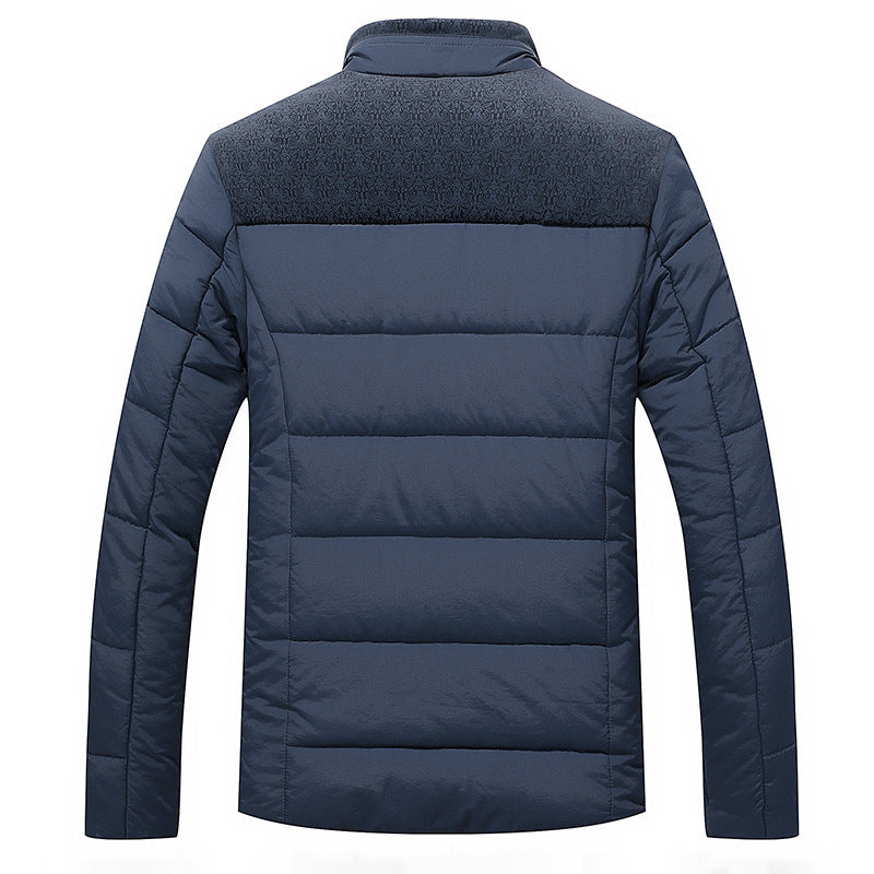 Herren Winterjacke mit isolierender Füllung | Leichte warme Jacke mit strapazierfähigem Außenmaterial für kalte Wintertage