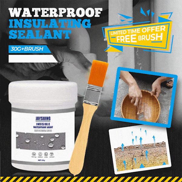 Transparent Anti-Leak Sealant 30 g | Waterproof Sealing of Cracks &amp; Joints | For Roof, Bathroom, Windows &amp; Pipes | −20 to 120 °C