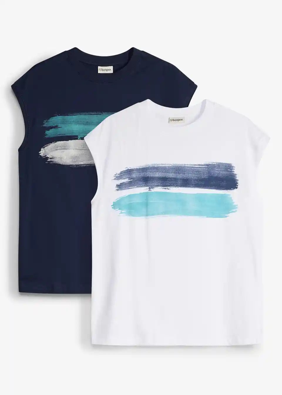 Herren Muskelshirt mit Grafik-Print | Ärmelloses T-Shirt mit Rundhalsausschnitt | Leichtes Freizeitshirt für Sommer &amp; Sport