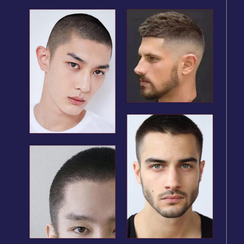 Automatic hair clipper with 360° rotary head | 3 length settings, stainless steel blades | LED display, USB-C in 2 hours