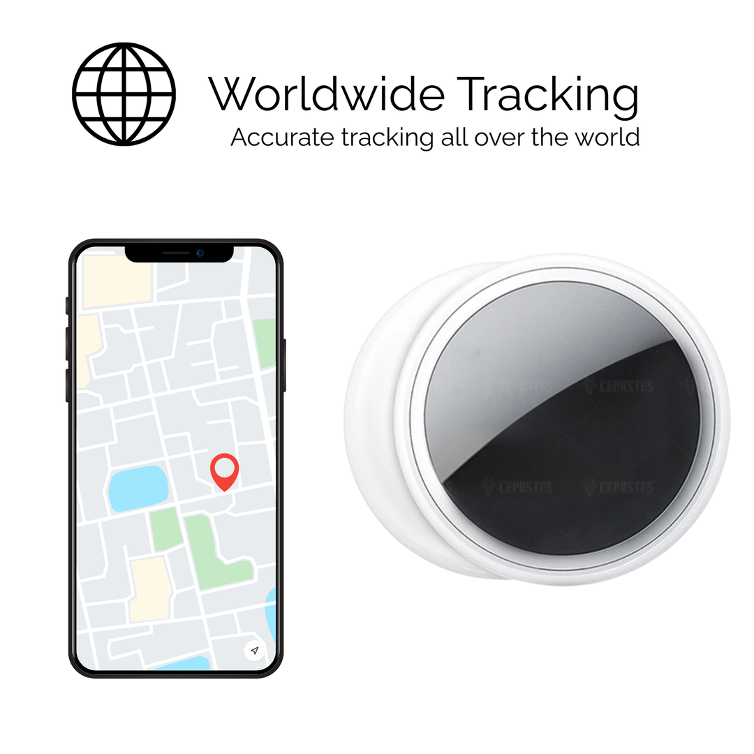 Bluetooth Haustier Tracker | Kabelloser Tierfinder mit App, Trennungsalarm, Tonsignal und Standortanzeige für Hunde und Katzen