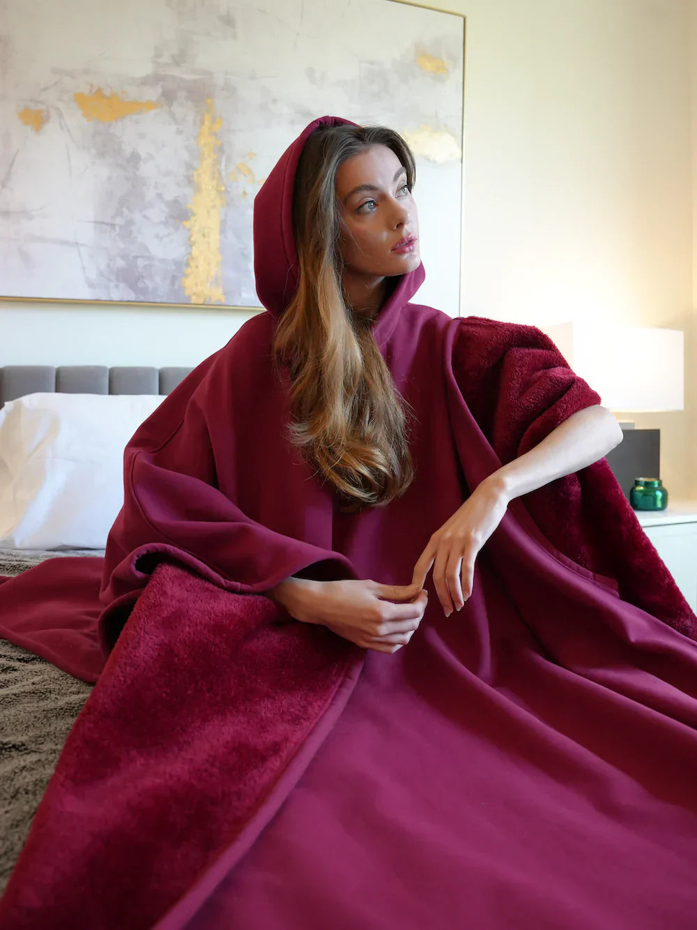 Couverture à capuche Eden – Ton cocon douillet
